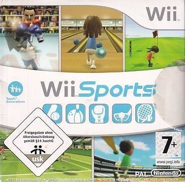 Wii Sports - Sleeve - Nintendo Wii (B Grade) (Genbrug)